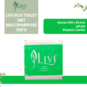 Livi Eco Toilet HBT Multipurpose 150's