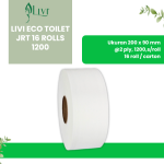 Livi Eco Toilet JRT 16 Rolls 1200