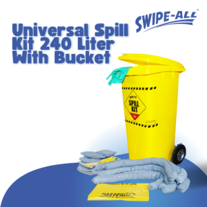 Universal Spill Kit 240 Liter With Bucket